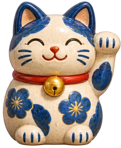 招き猫の的